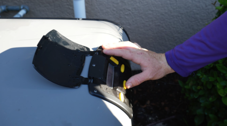 Pool heater installation