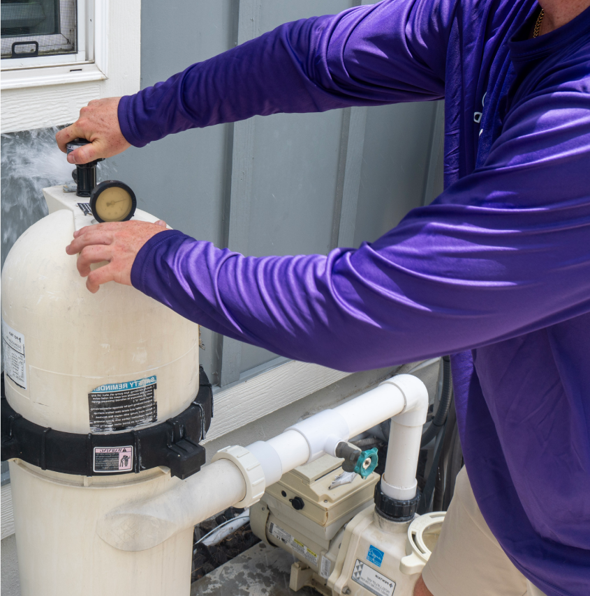Pool repair pump wiring